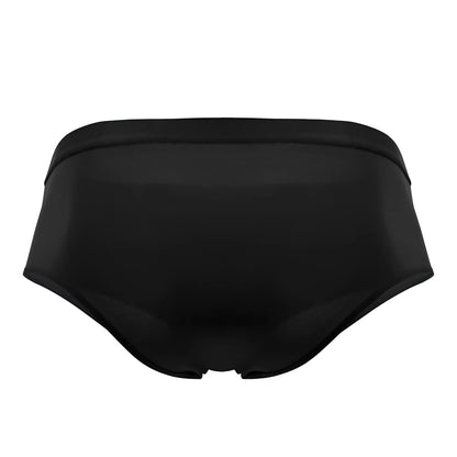 Black plural pl004 briefs with smooth seamless design and elastic waistband for comfortable all-day wear