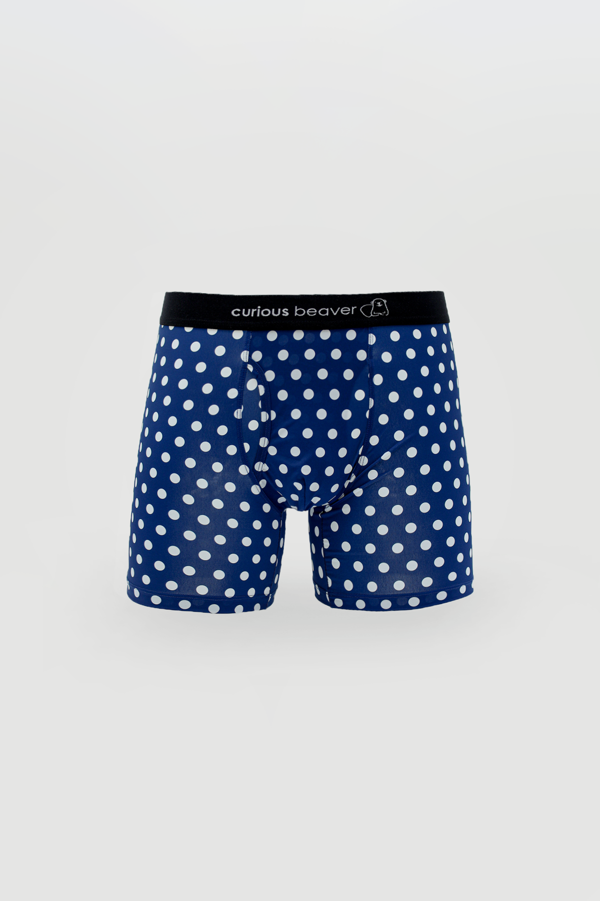 Curious Beaver Men's Boxer Briefs - Polka Dots