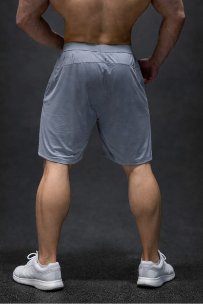 Jed North Men's Performance Air-Tech Athletic Shorts - Gray