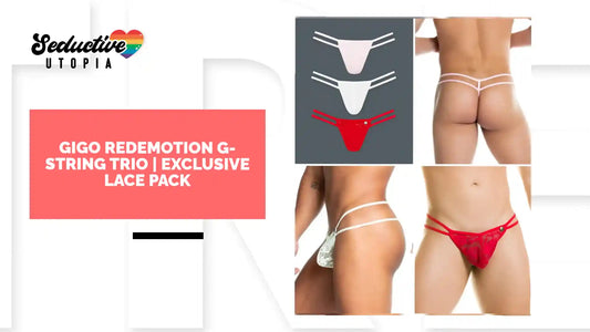 Gigo Redemotion G-String Trio | Exclusive Lace Pack by@Outfy