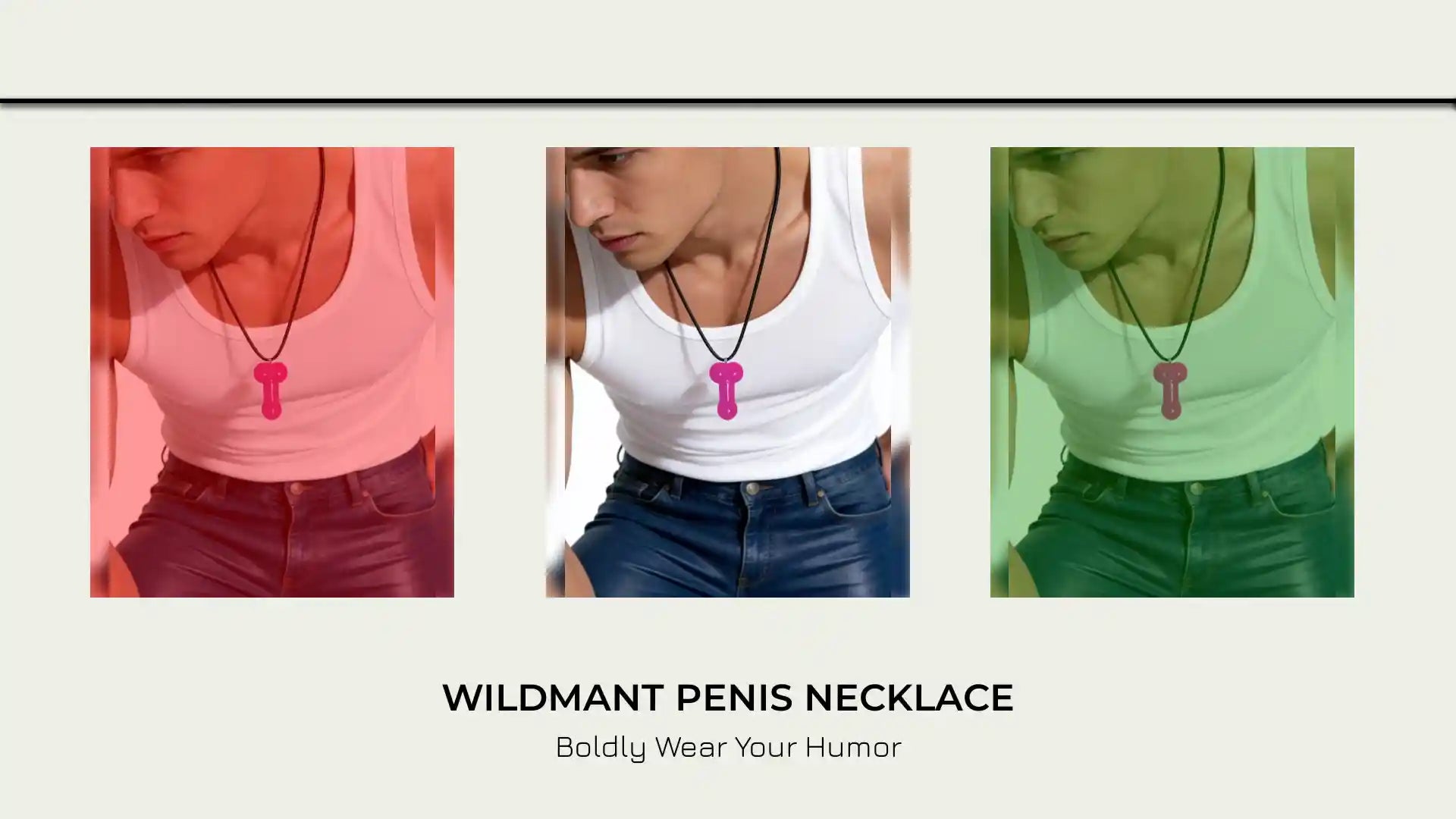 WildmanT Penis Necklace by@Outfy