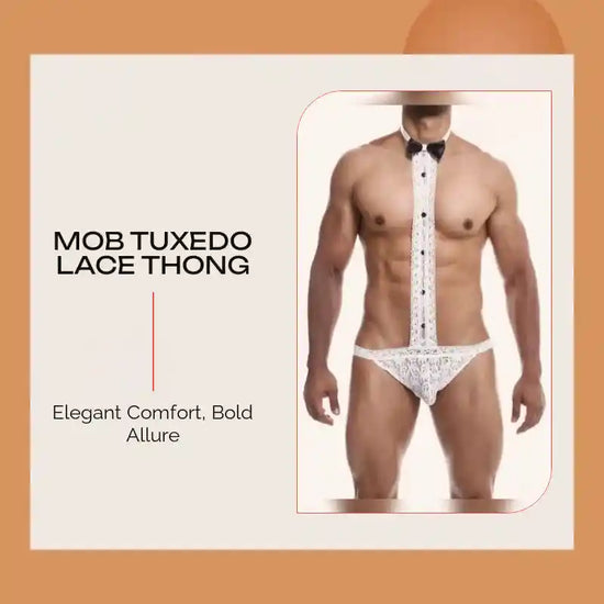 MOB Tuxedo Lace Thong by@Outfy