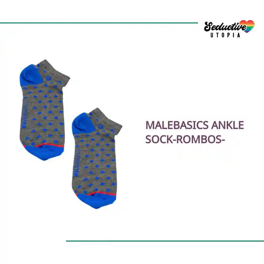 MaleBasics Ankle Sock-Rombos- by@Outfy