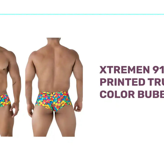 Xtremen 91249 Printed Trunks Color Bubbles by@Outfy