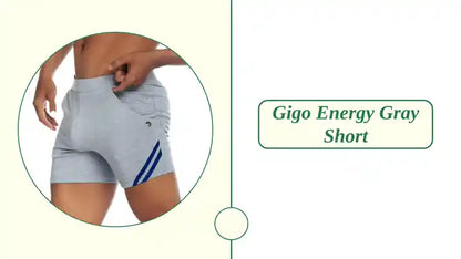 Gigo Energy Gray Short by@Outfy