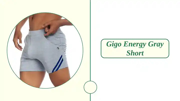 Gigo Energy Gray Short by@Outfy