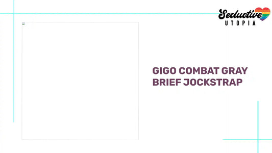 Gigo Combat Gray Brief Jockstrap by@Outfy