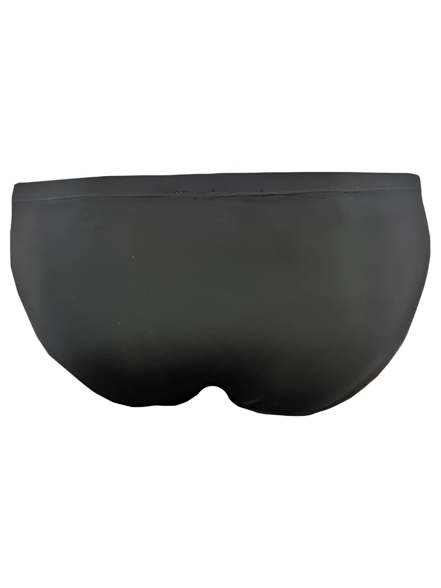 Black pride bikini briefs with smooth texture and minimalist design for comfortable everyday wear