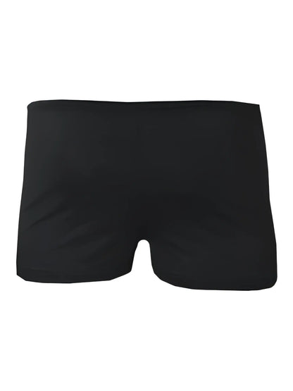 Black pride square trunk briefs with smooth, form-fitting design for comfortable everyday wear