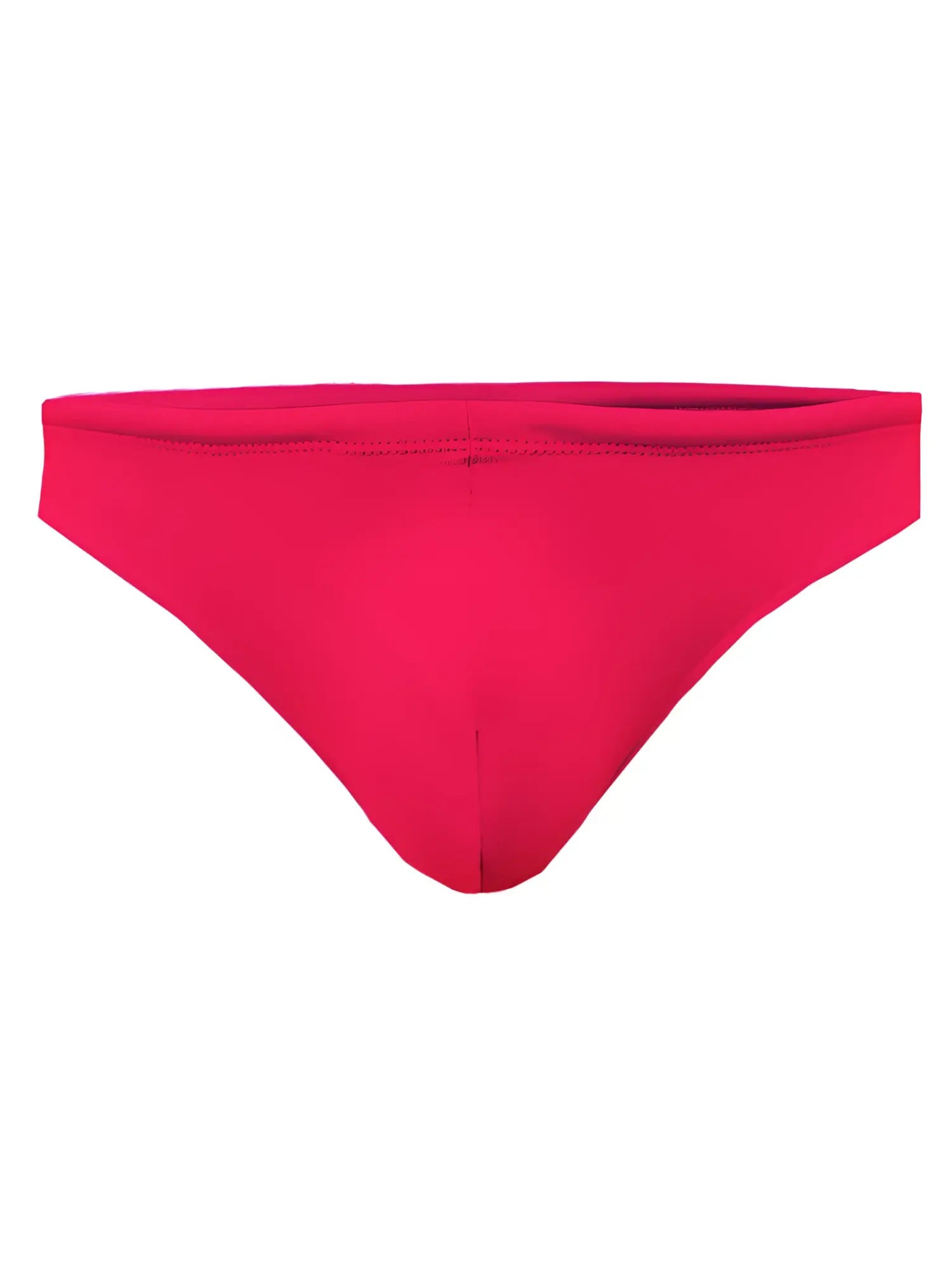 Bright pink pride swim bikini seamless swim trunks with smooth fabric finish
