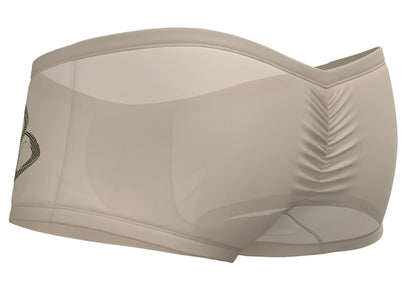 Beige seamless briefs private structure brut4390 bare hipster with subtle texture and small logo on the side