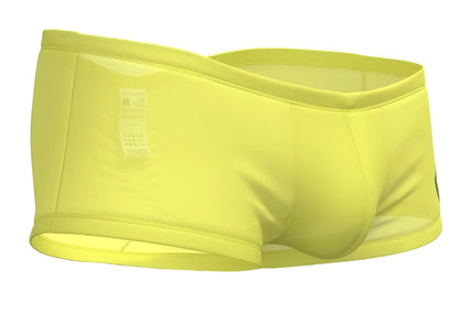 Bright yellow mens briefs private structure brut4390 bare hipster with smooth stretchy fabric and subtle seam detail