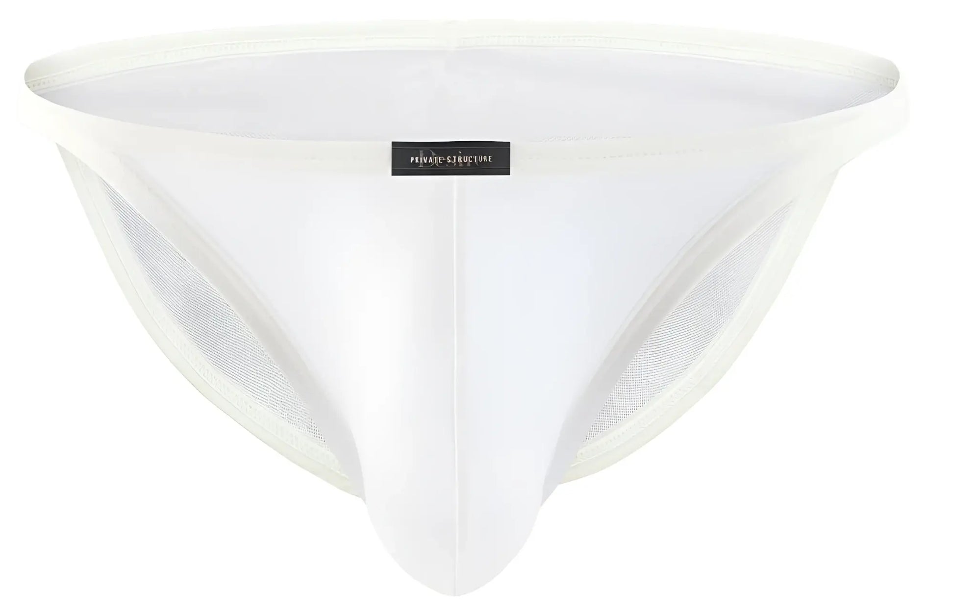 White mesh briefs private structure diamu3454bt desire intima low rise bikini with sleek fit and subtle branding tag