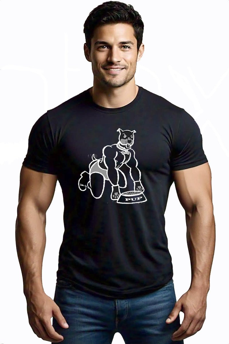Ajaxx63 Pup Illustration - Premium Cotton