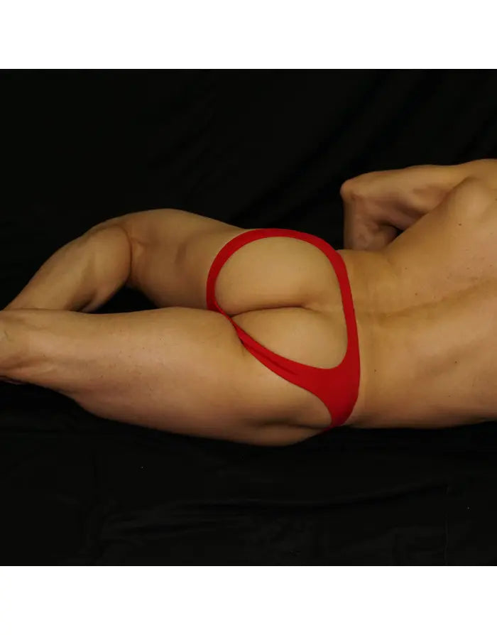 Arroyman Men's Red Bad Boy Bikini Jockstrap Underwear BAD008M