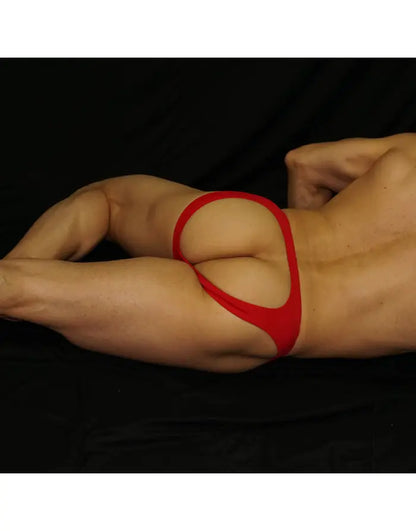 Arroyman Men's Red Bad Boy Bikini Jockstrap Underwear BAD008M