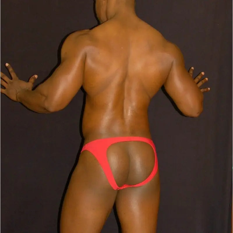 Arroyman Men's Red Bad Boy Bikini Jockstrap Underwear BAD008M