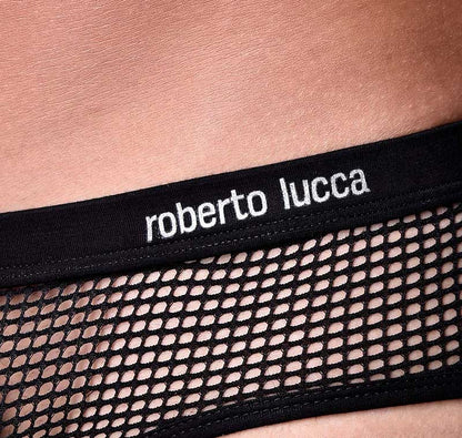 Roberto Lucca Mesh Trunk Unterwäsche Schwarz 80043-00220 Größe L