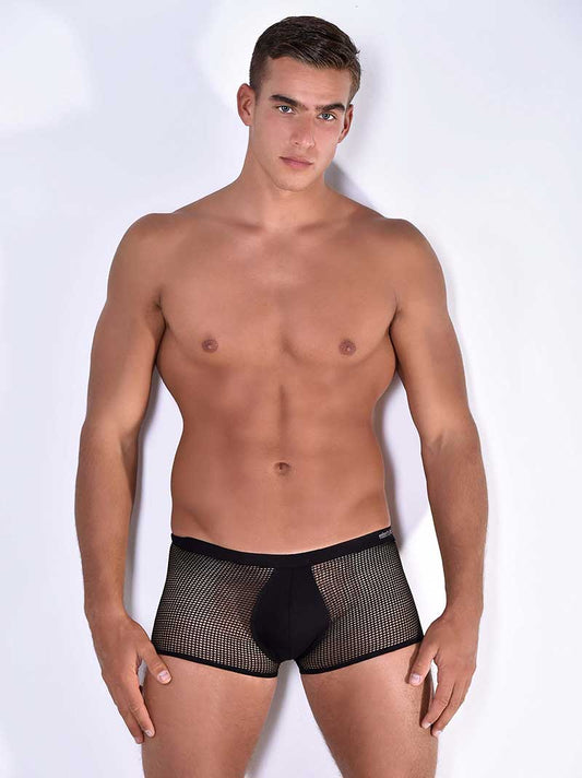 Roberto Lucca Mesh Trunk Unterwäsche Schwarz 80043-00220 Größe L