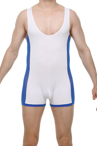 PetitQ Singlet Atchy White