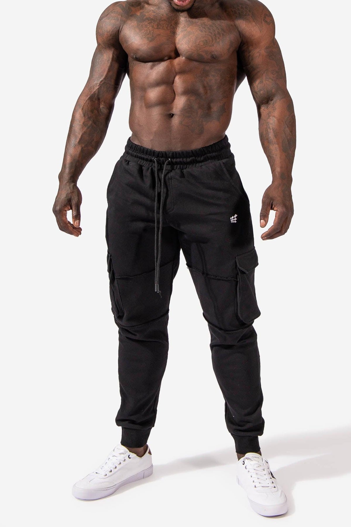 Jed North Men's Renegade Cargo Joggers - Black