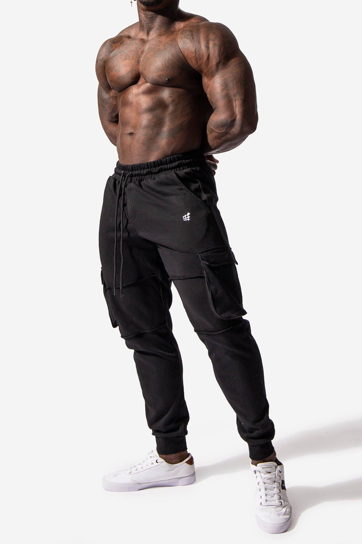 Jed North Men's Renegade Cargo Joggers - Black