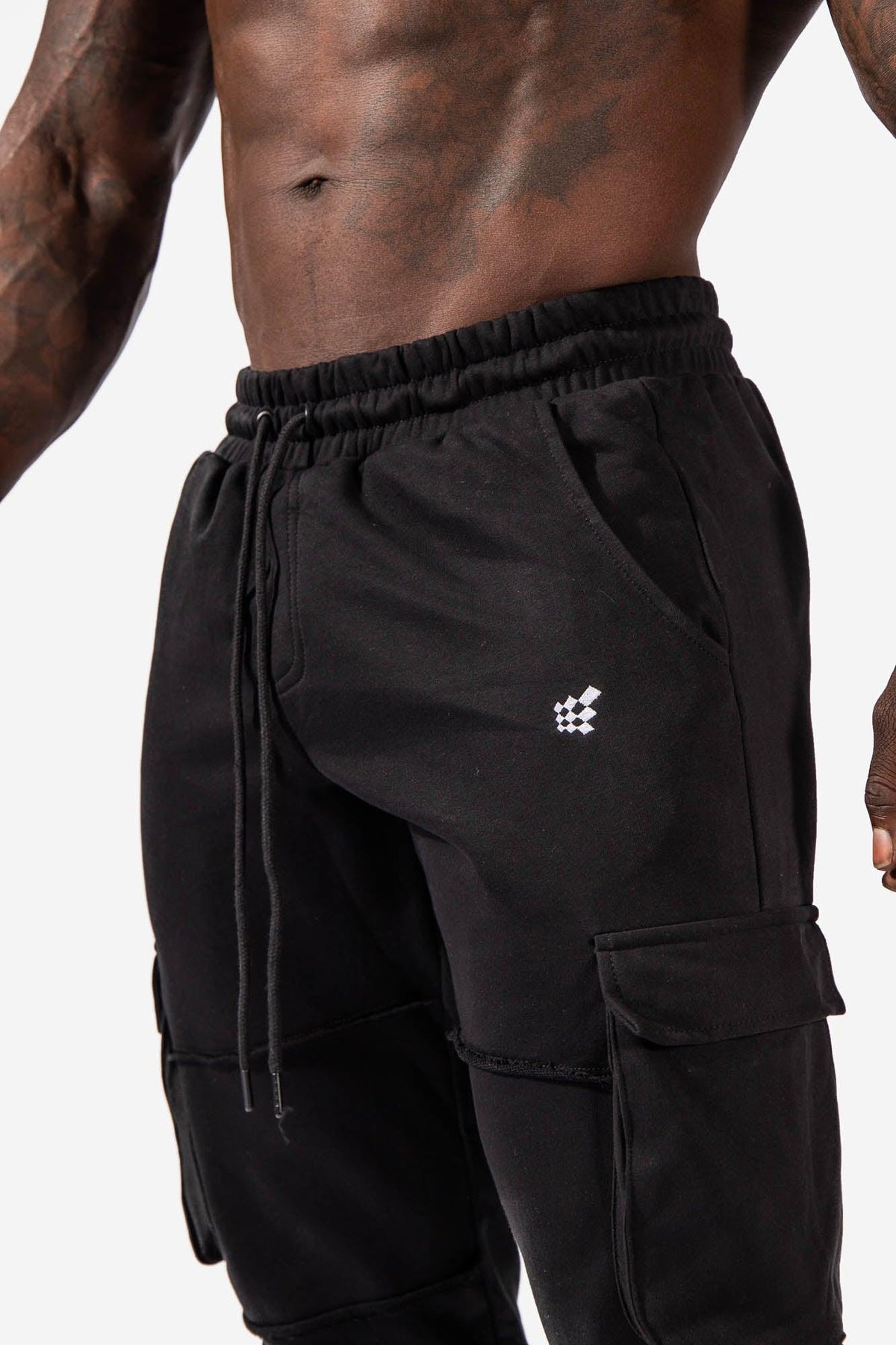 Jed North Men's Renegade Cargo Joggers - Black