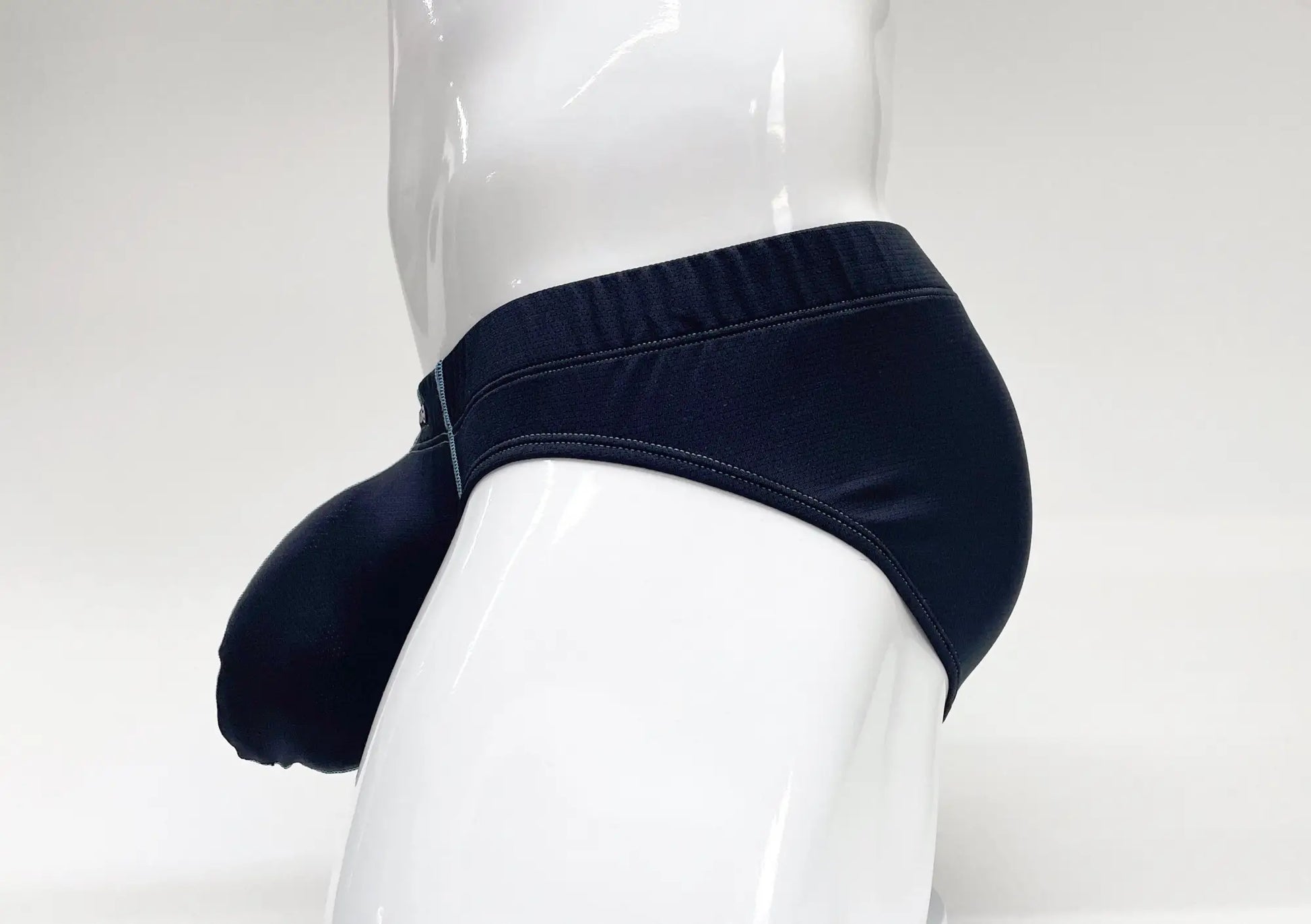 Stitch Big Boy Pouch Brief blue men’s dark navy briefs with supportive contoured design and reinforced stitching