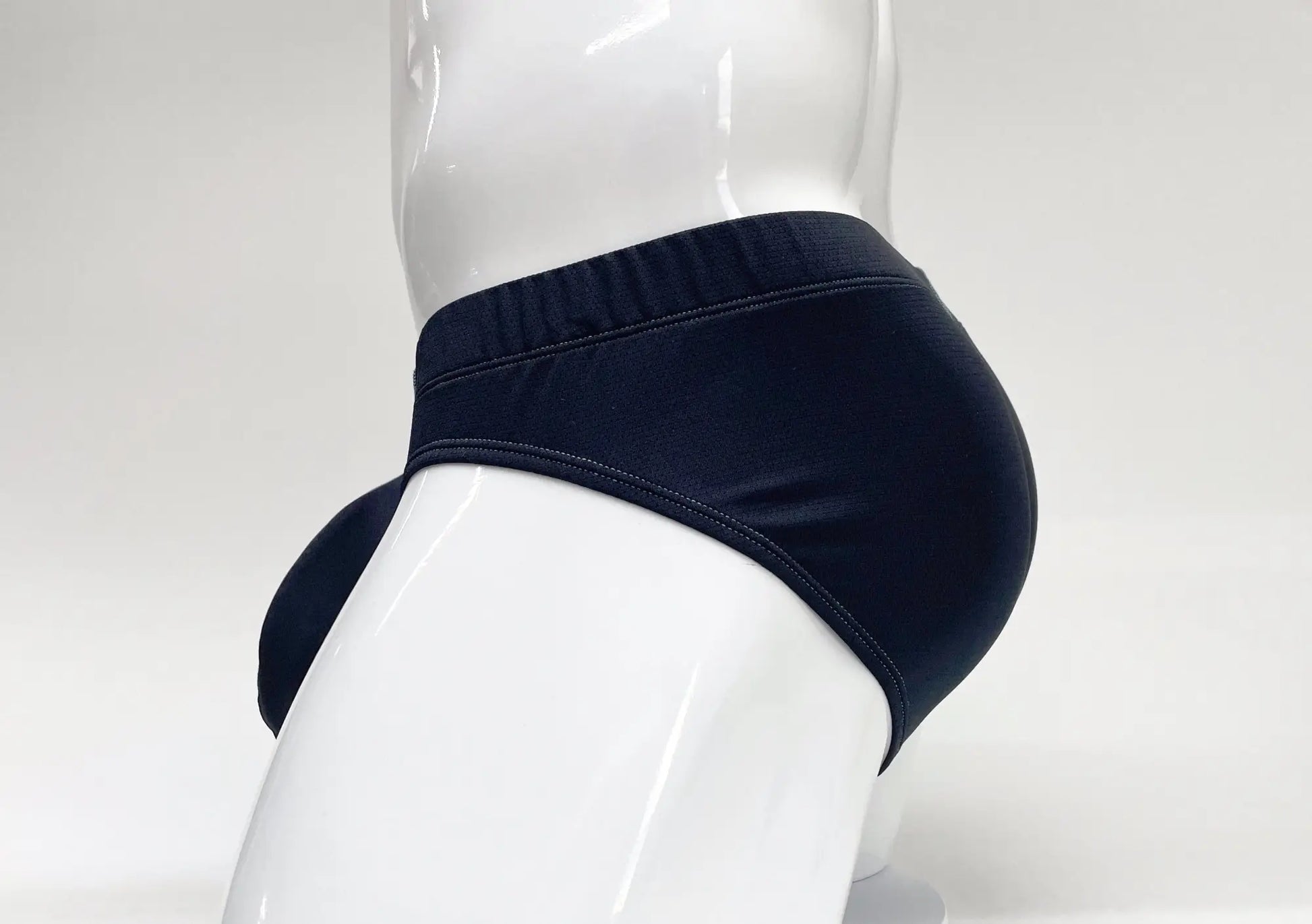 Stitch big boy pouch brief blue navy cotton briefs with smooth fitted design and reinforced waistband stitching