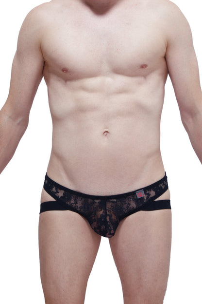 String Jockstrap Dentelle Noir