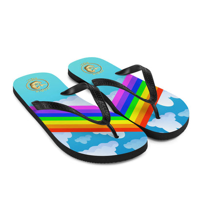 Maris Equi Men's Rainbow Flip-Flops