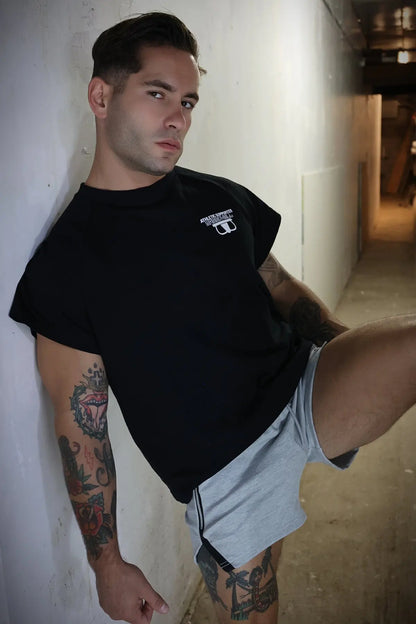 Breedwell Gay Men's Sweat & Sin Raglan-T-Shirt
