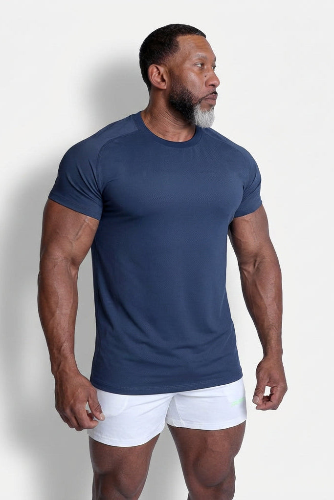 Jed North Men's Premium Training Tee - Navy