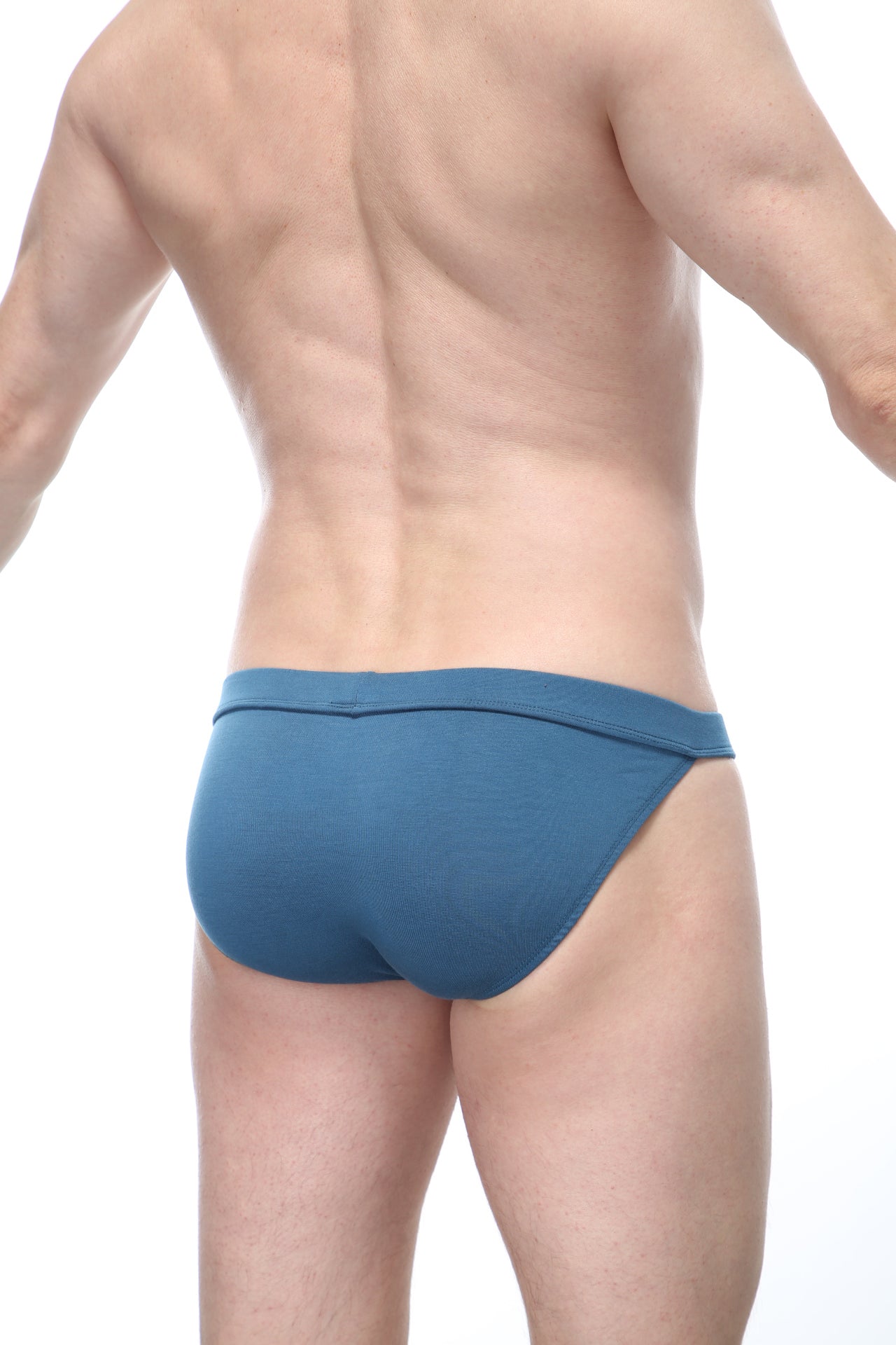 Bikini-Sessel aus Bio-Bambus Blau