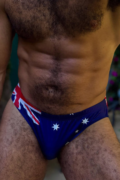 JJ Malibu Men's Lovesick Briefs - Australia Flag
