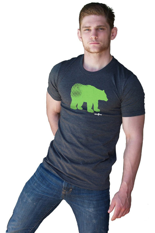 Ajaxx63 Tech Bear - Premium Heather