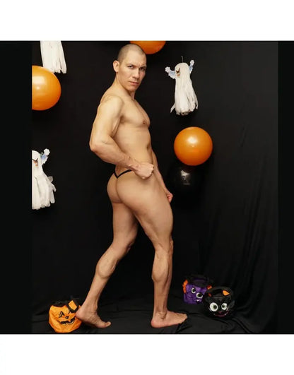 Arroyman Men's RIB Halloween Thong Underwear - RIB039S