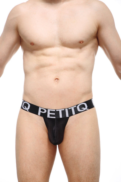 Thong Migny Satin Black