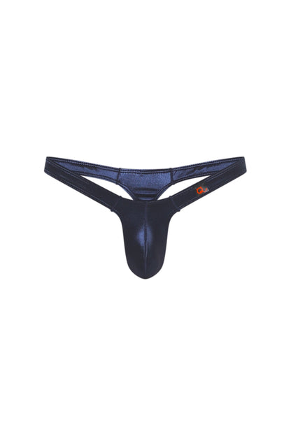PetitQ Thong Tower Satin Midnight Blue