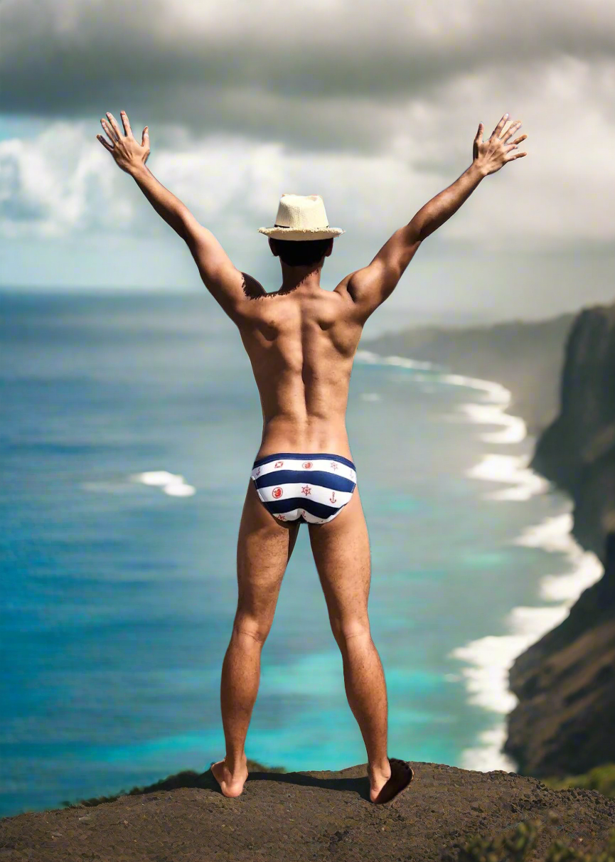 Maris Equi Nautical Men's Swim Briefs