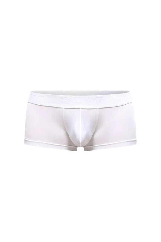 White men’s briefs trunk reotier plum white with smooth form-fitting design and elastic waistband for comfort