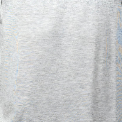 Heather gray cotton t shirt fabric with a soft textured knit from the TULIO SOLID TANK product line