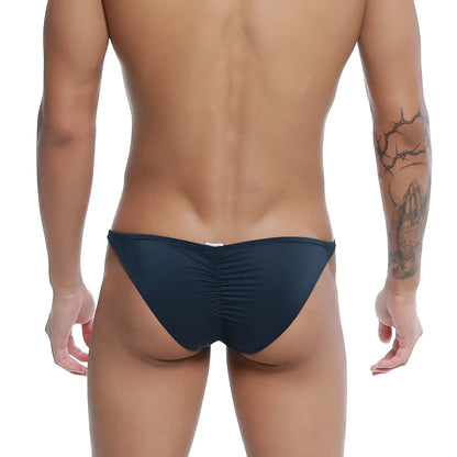 Navy blue ruched swim trunks u station me bikini dark blue u0032-199 designed for comfortable beachwear