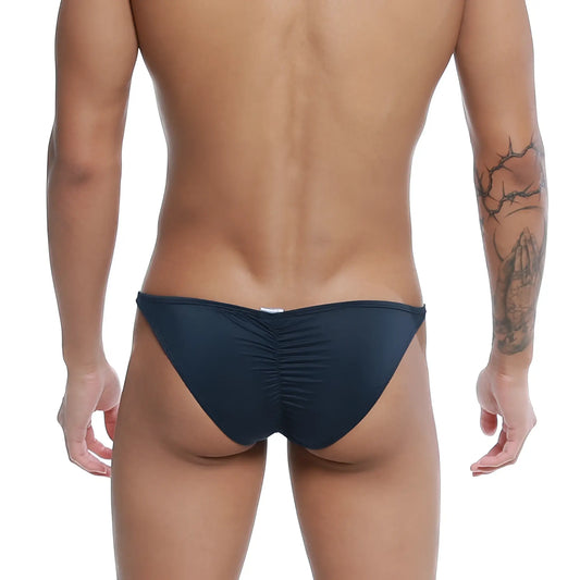 Navy blue ruched swim trunks u station me bikini dark blue u0032-199 designed for comfortable beachwear