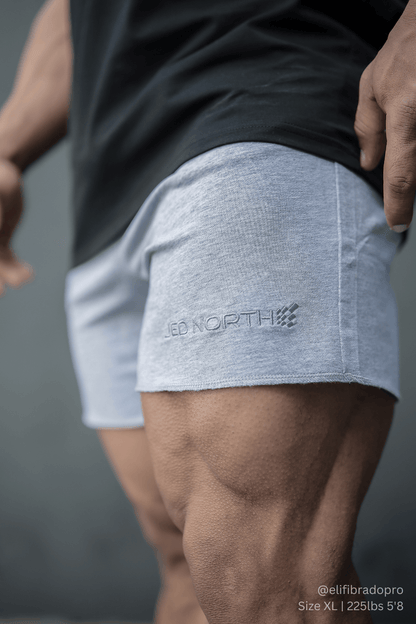 Jed North Men's Motion 5'' Varsity Sweat Shorts - Gray
