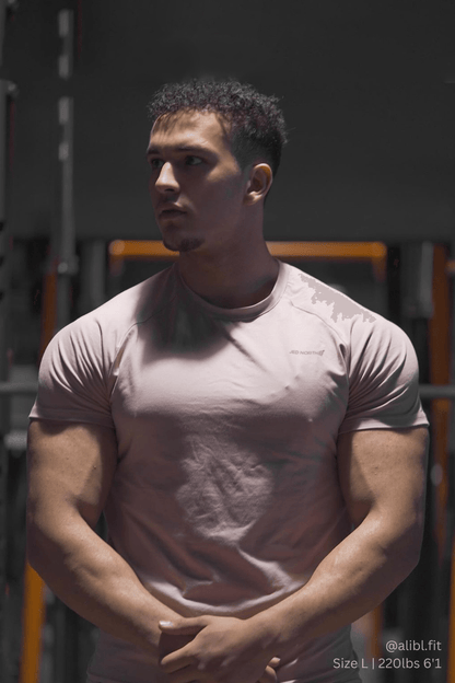 Jed North Men's Titan 2.0 Muscle-Fit T-Shirt - Salmon