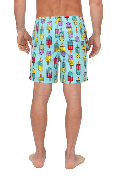 UZZI Amphibious Gear 4 Way Stretch Swim Short - Popsicle