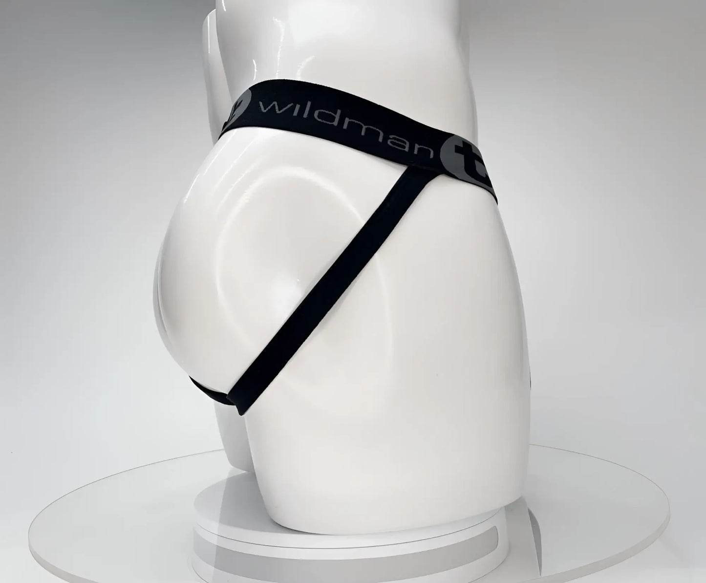 Black wildman briefs with sleek minimalist design and elastic waistband made of cotton for daily comfort
