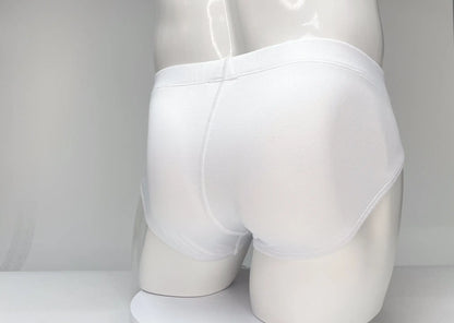 Wildmant mesh brief white and red seamless white briefs with elastic waistband for comfortable wear
