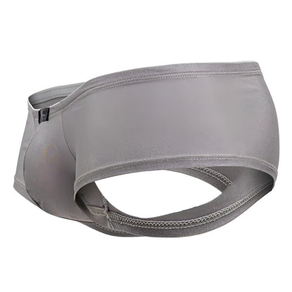 Gray xtremen 91180 microfiber trunks in silver made of smooth stretchy fabric with a sleek modern design